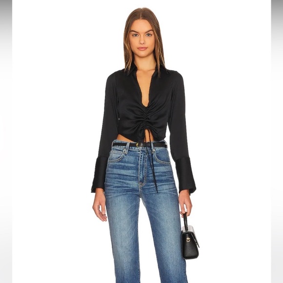 🛍️ NWT FREE PEOPLE AURORA BLOUSE - Picture 4 of 8